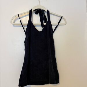 Ann Taylor Navy Halter Top